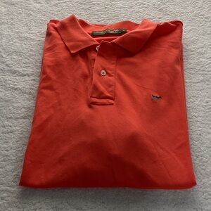 Men's Southern point co. Orange Polo Shirt
